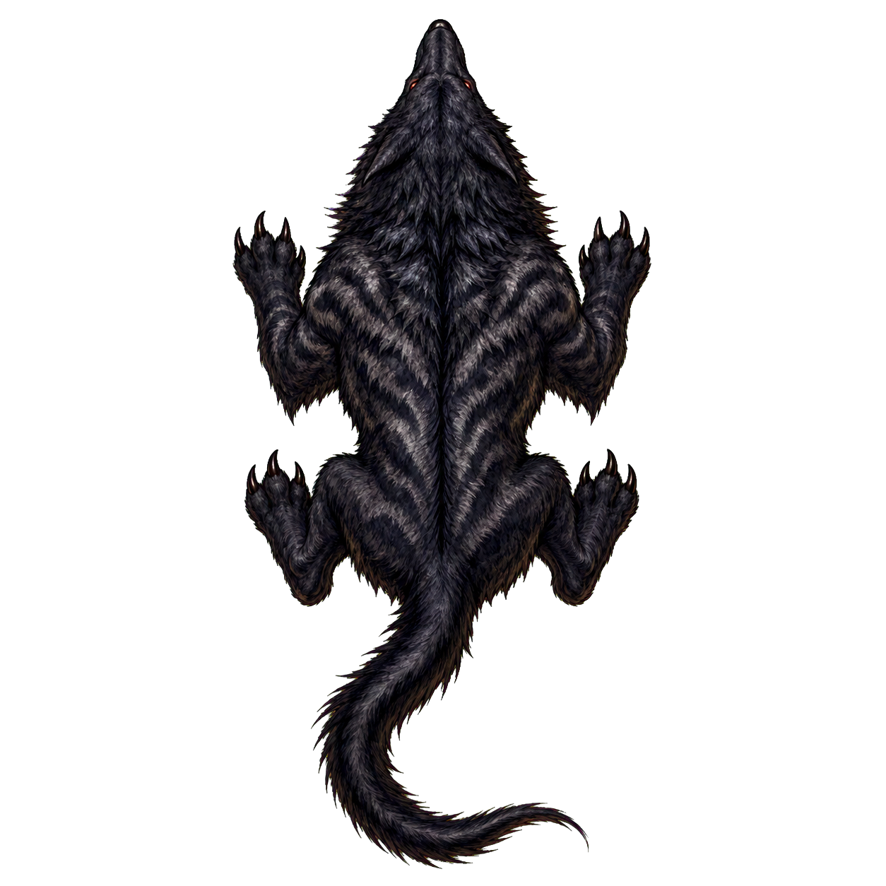 Barghest top-down encounter token