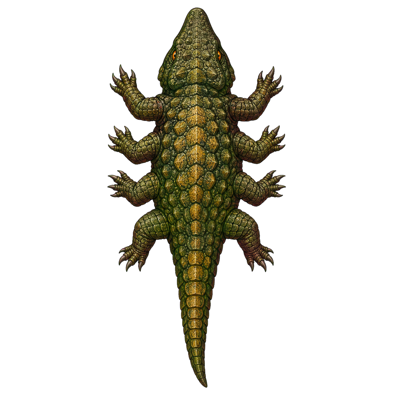 Basilisk top-down encounter token