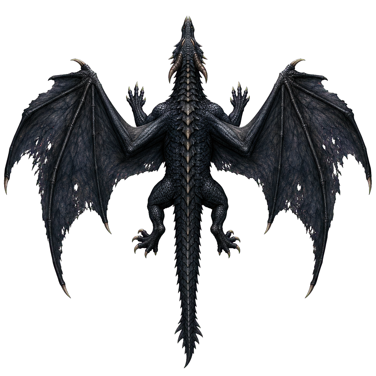 Black Dragon top-down encounter token