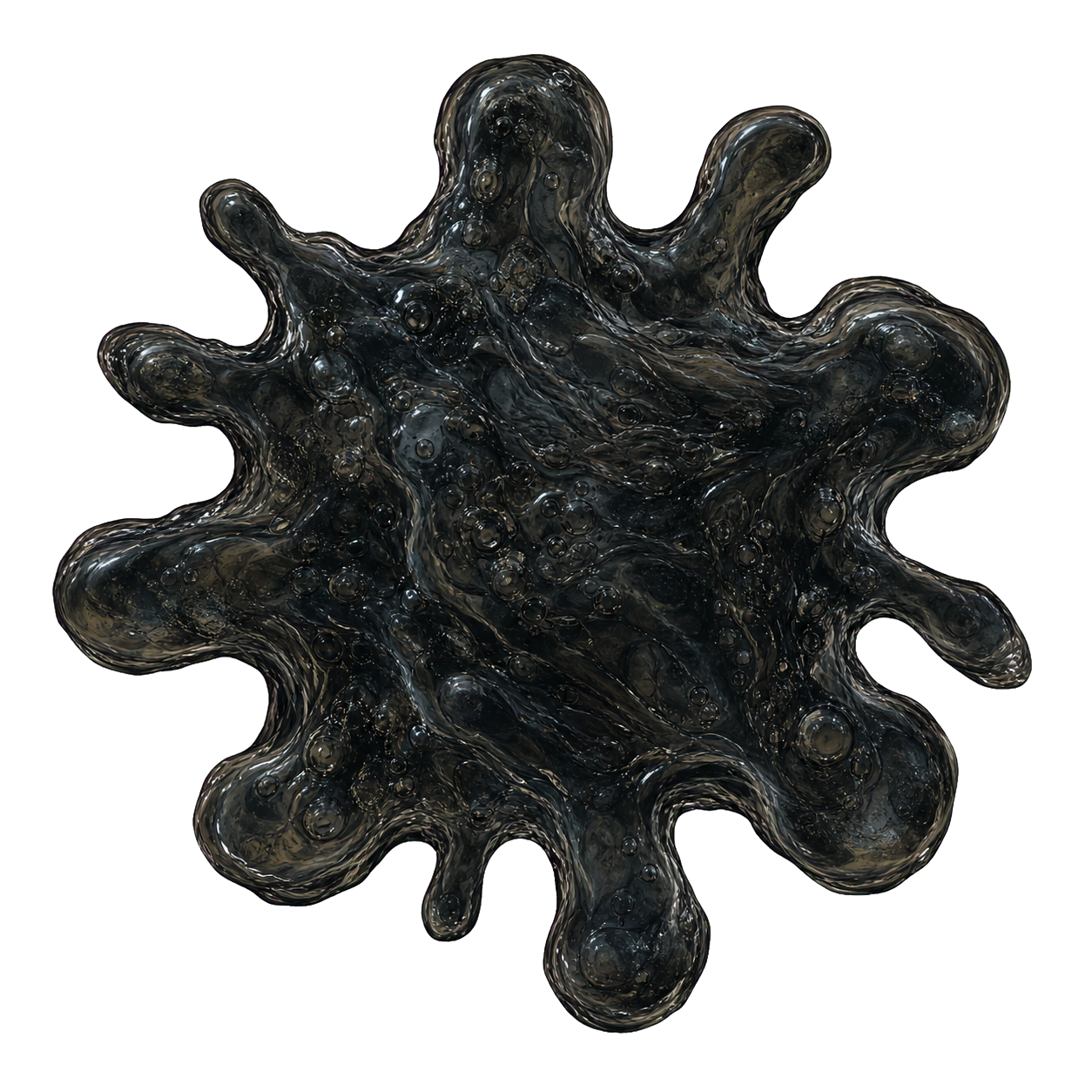 Black Pudding top-down encounter token