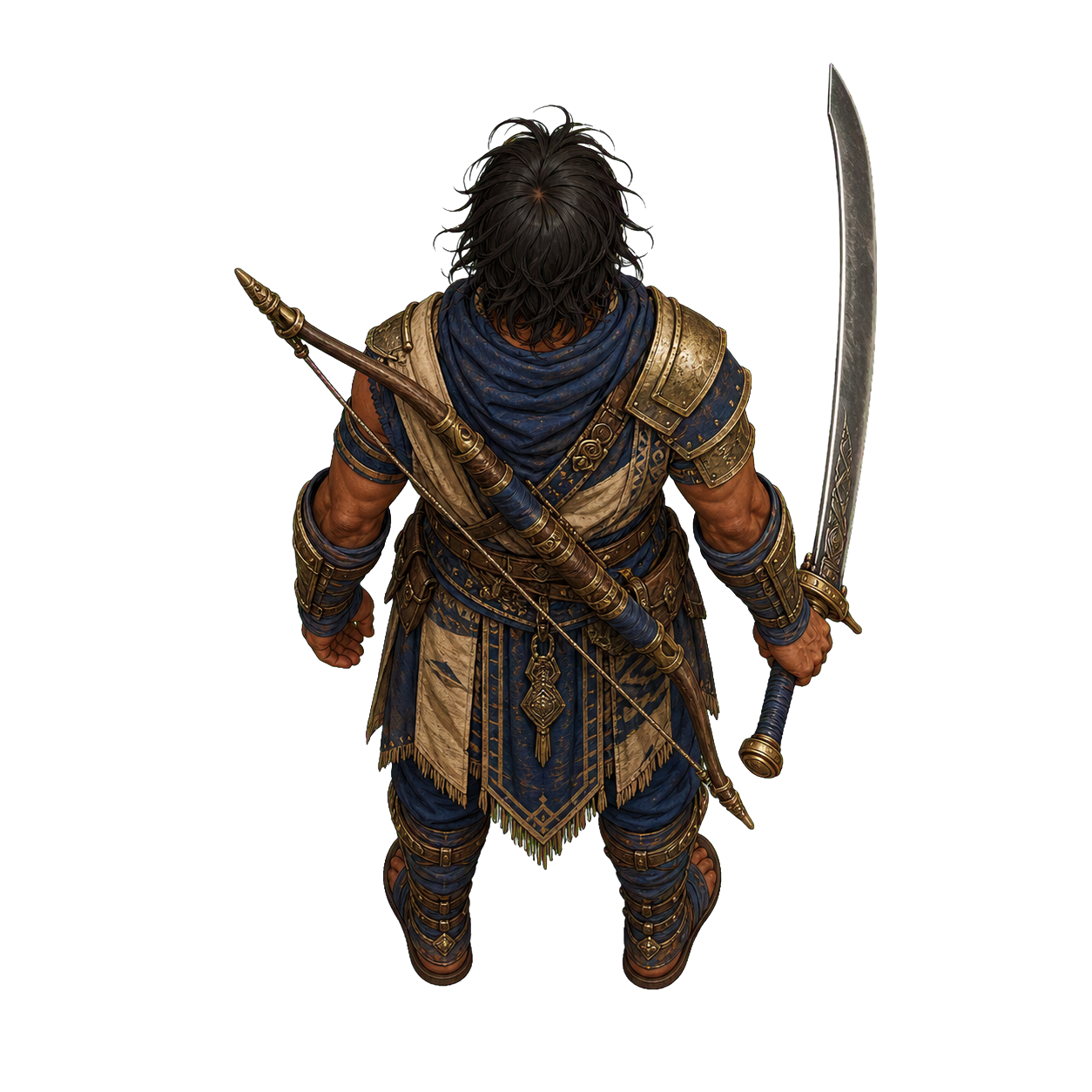 Bralani top-down encounter token