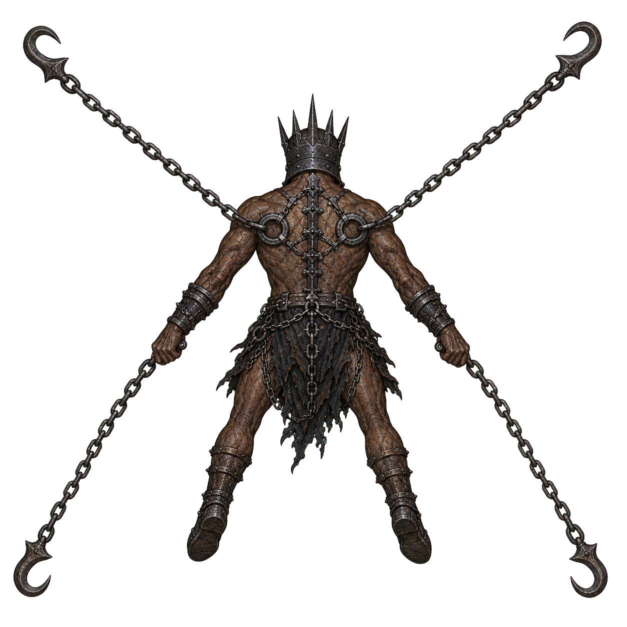 Chain Devil (Kyton) top-down encounter token