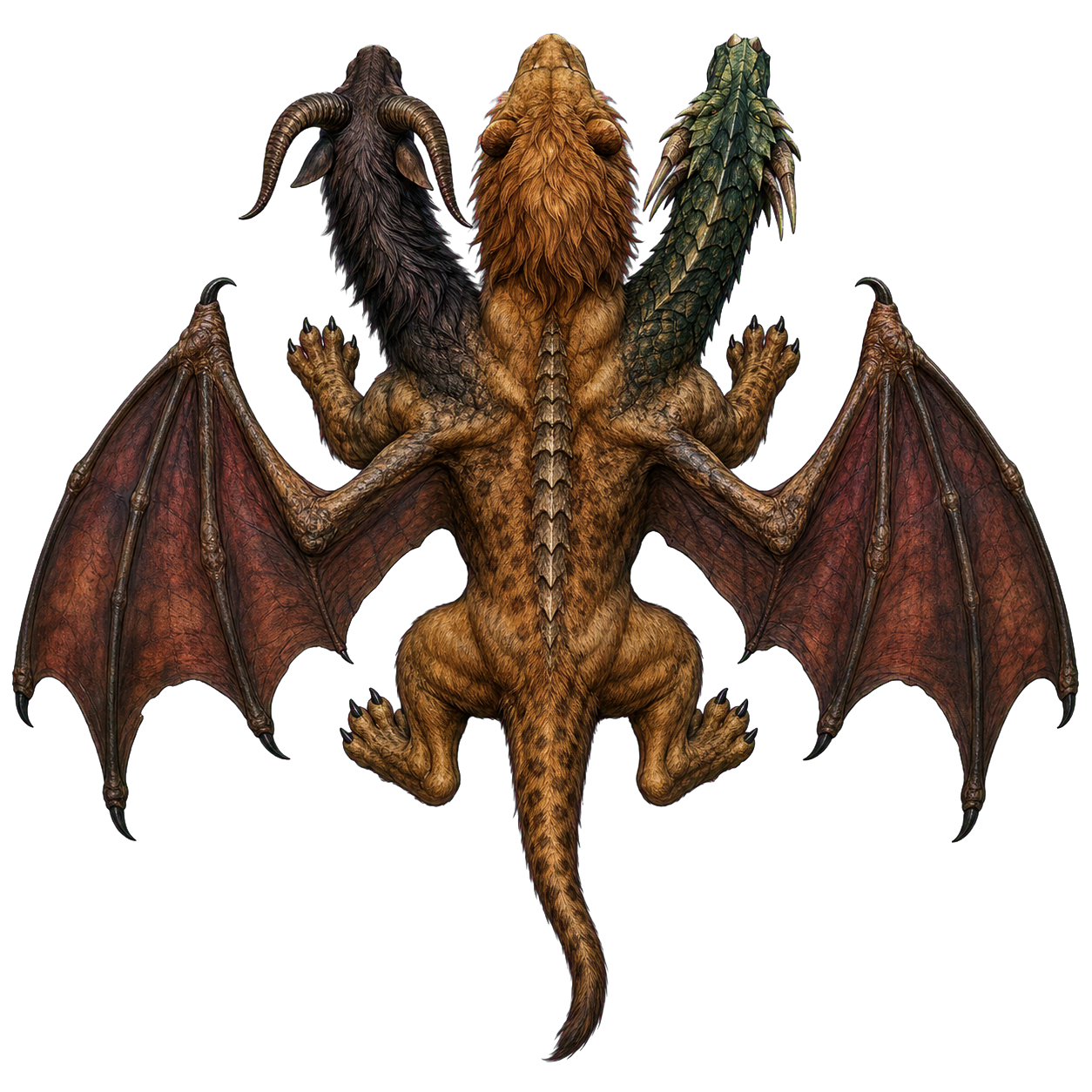 Chimera top-down encounter token