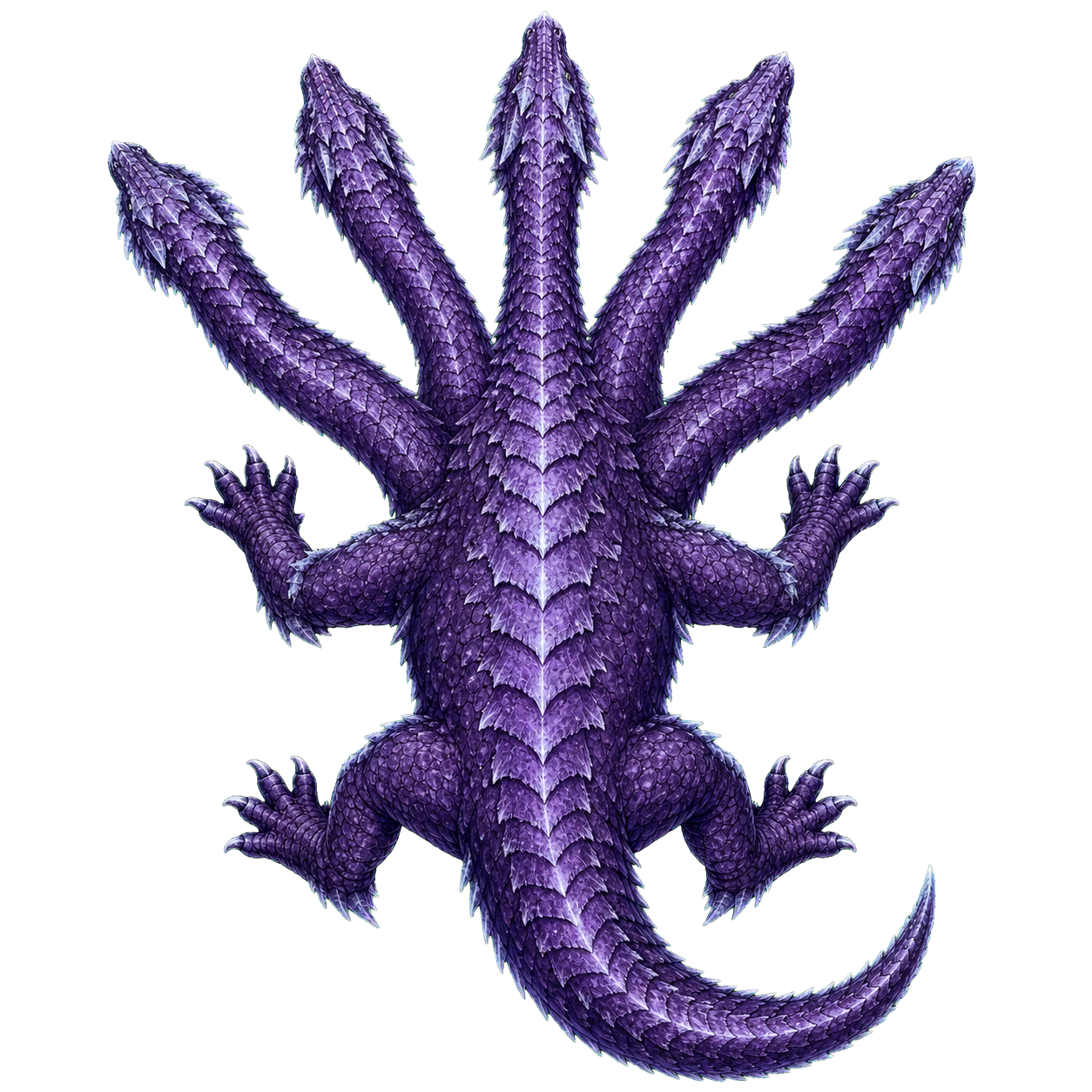 Cryohydra top-down encounter token