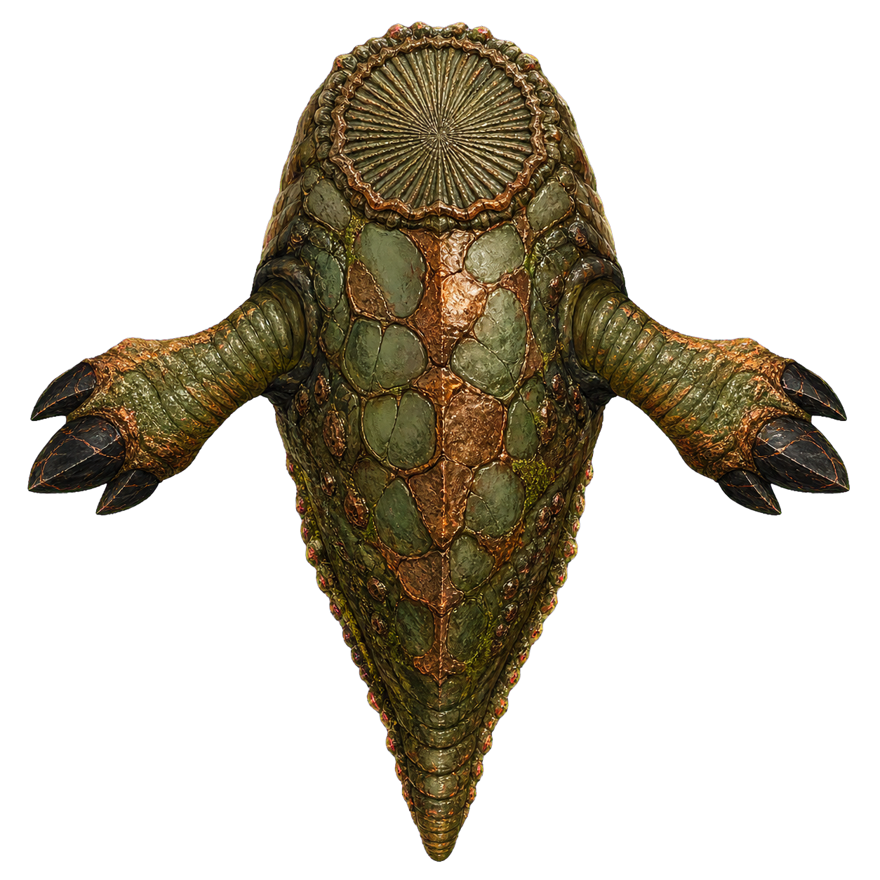 Delver top-down encounter token
