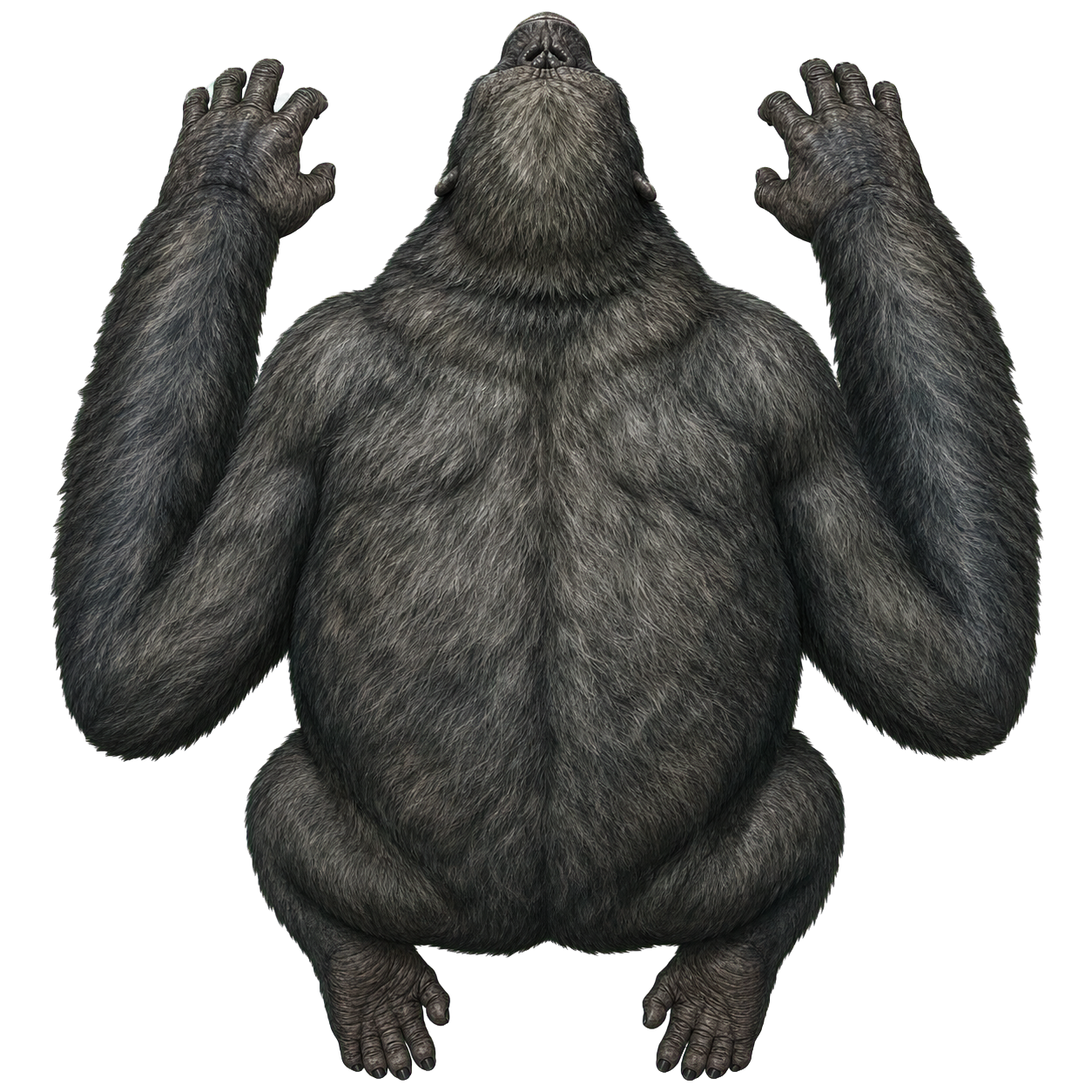 Dire Ape top-down encounter token