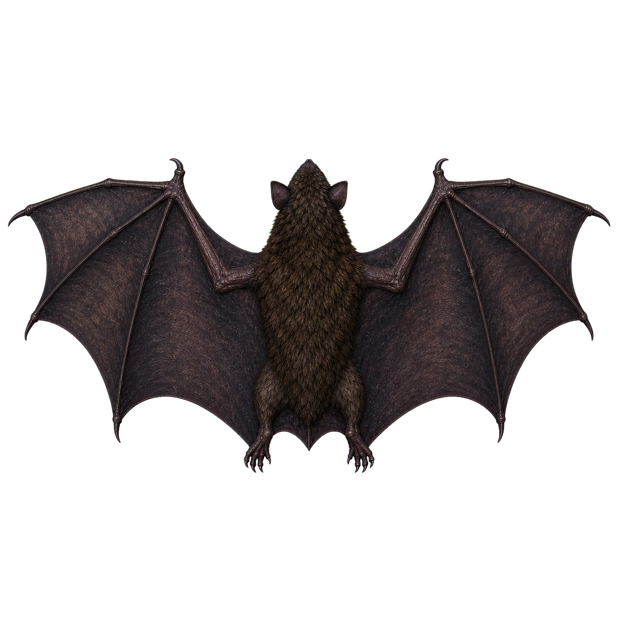 Dire Bat top-down encounter token