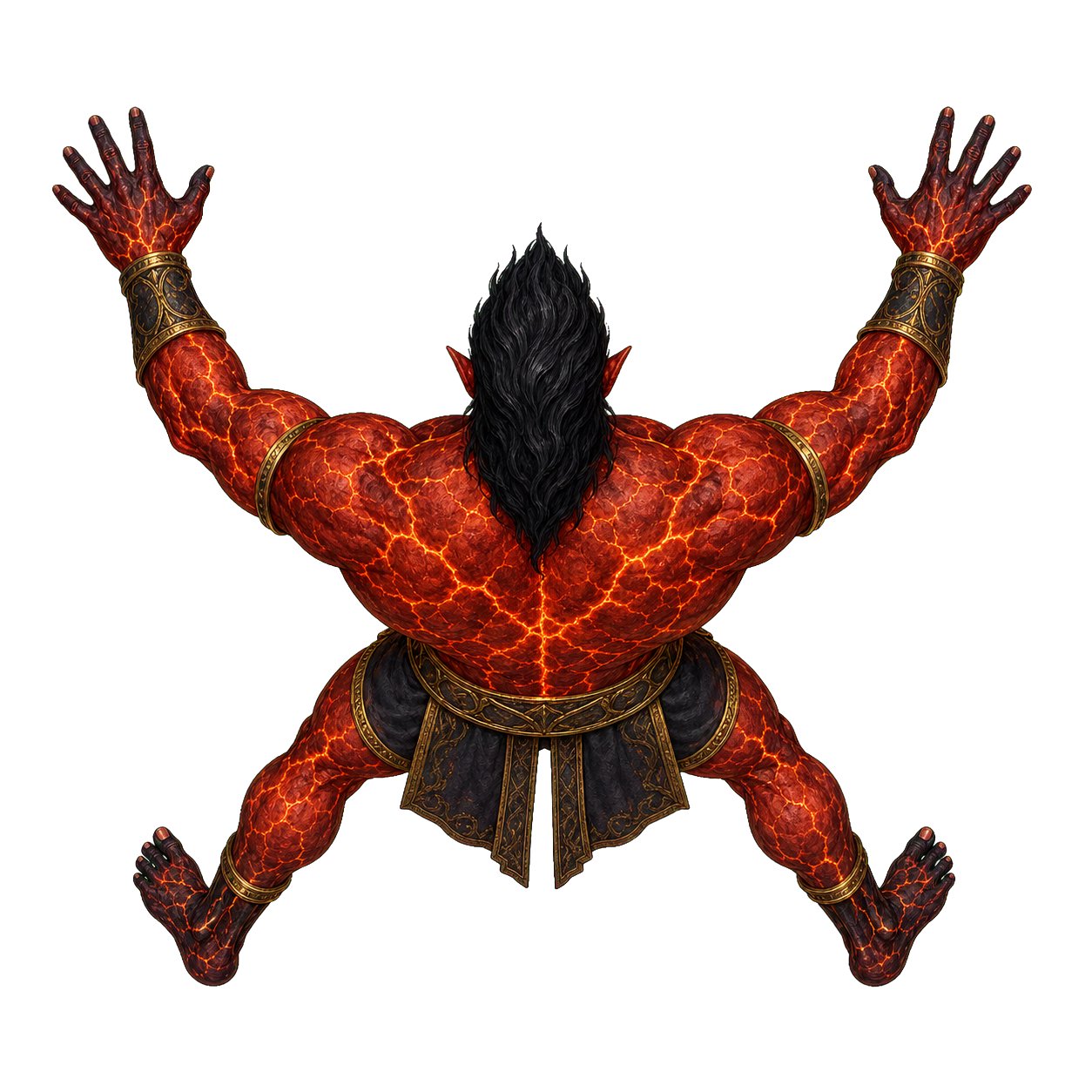 Efreeti top-down encounter token