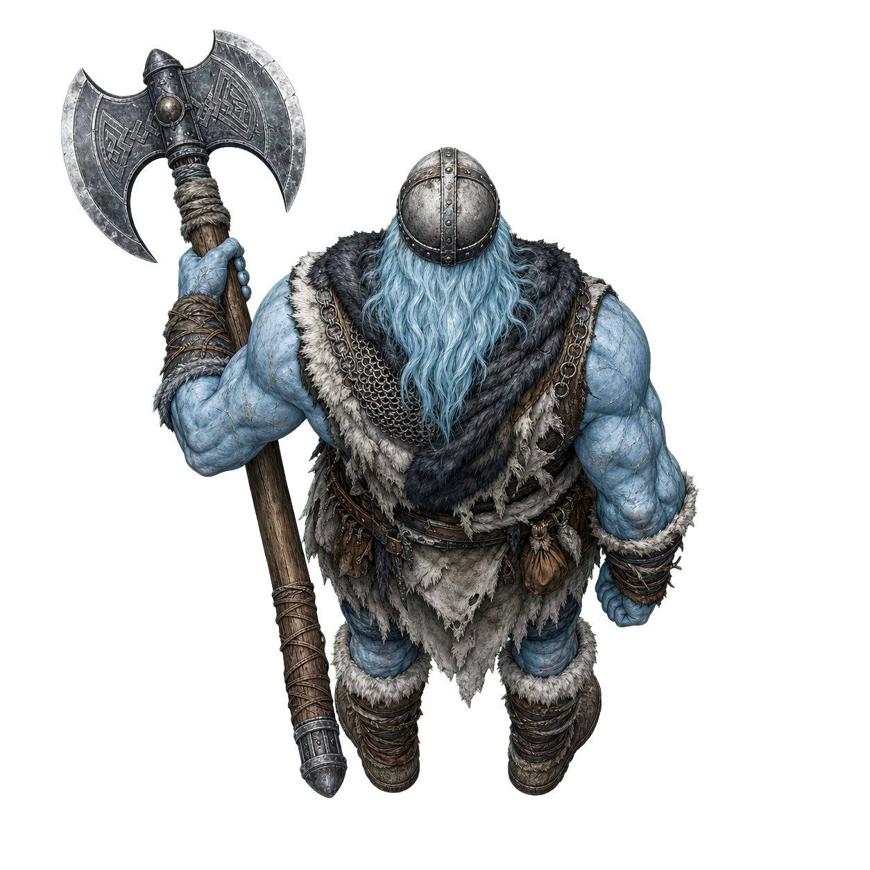 Frost Giant top-down encounter token