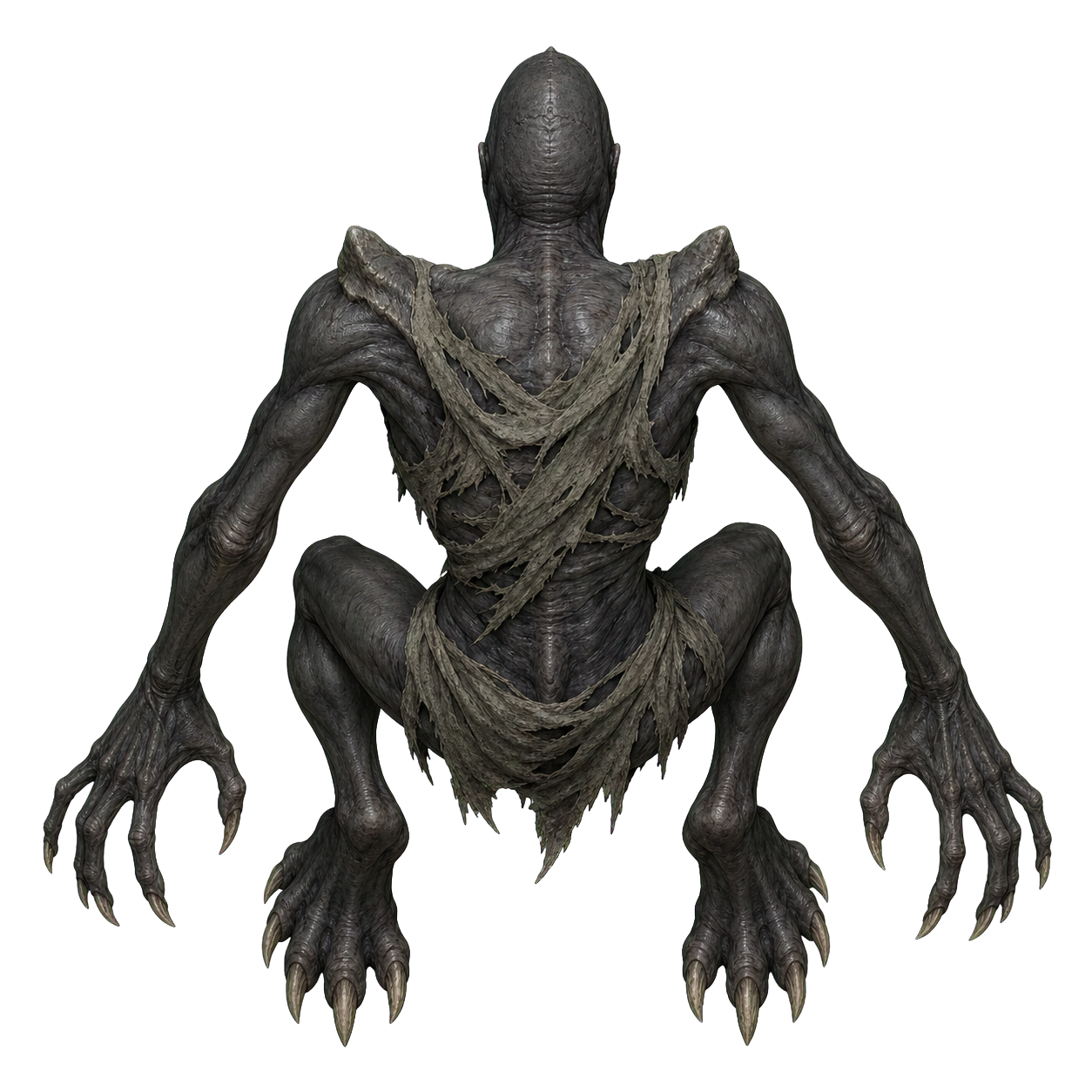 Ghast top-down encounter token
