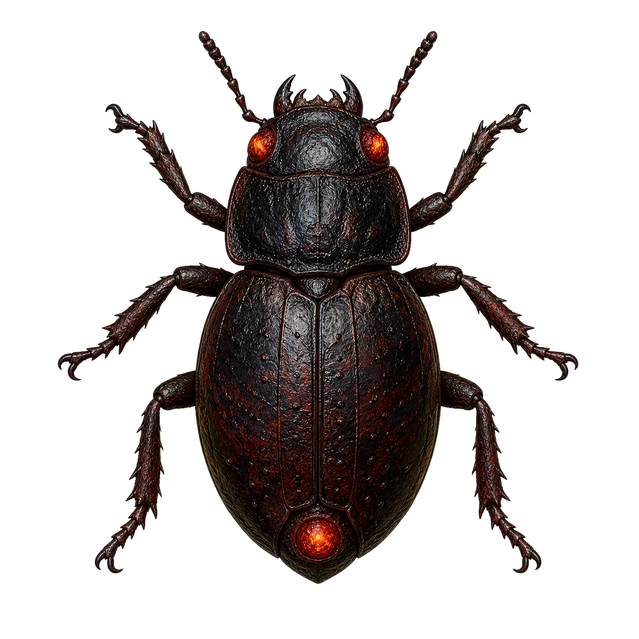 Giant Fire Beetle top-down encounter token