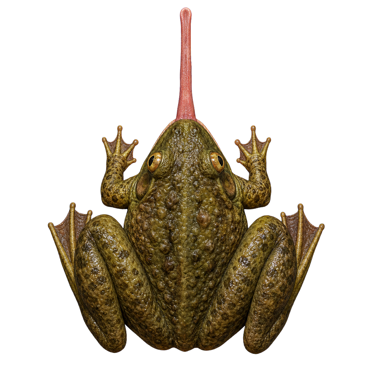 Giant Frog top-down encounter token