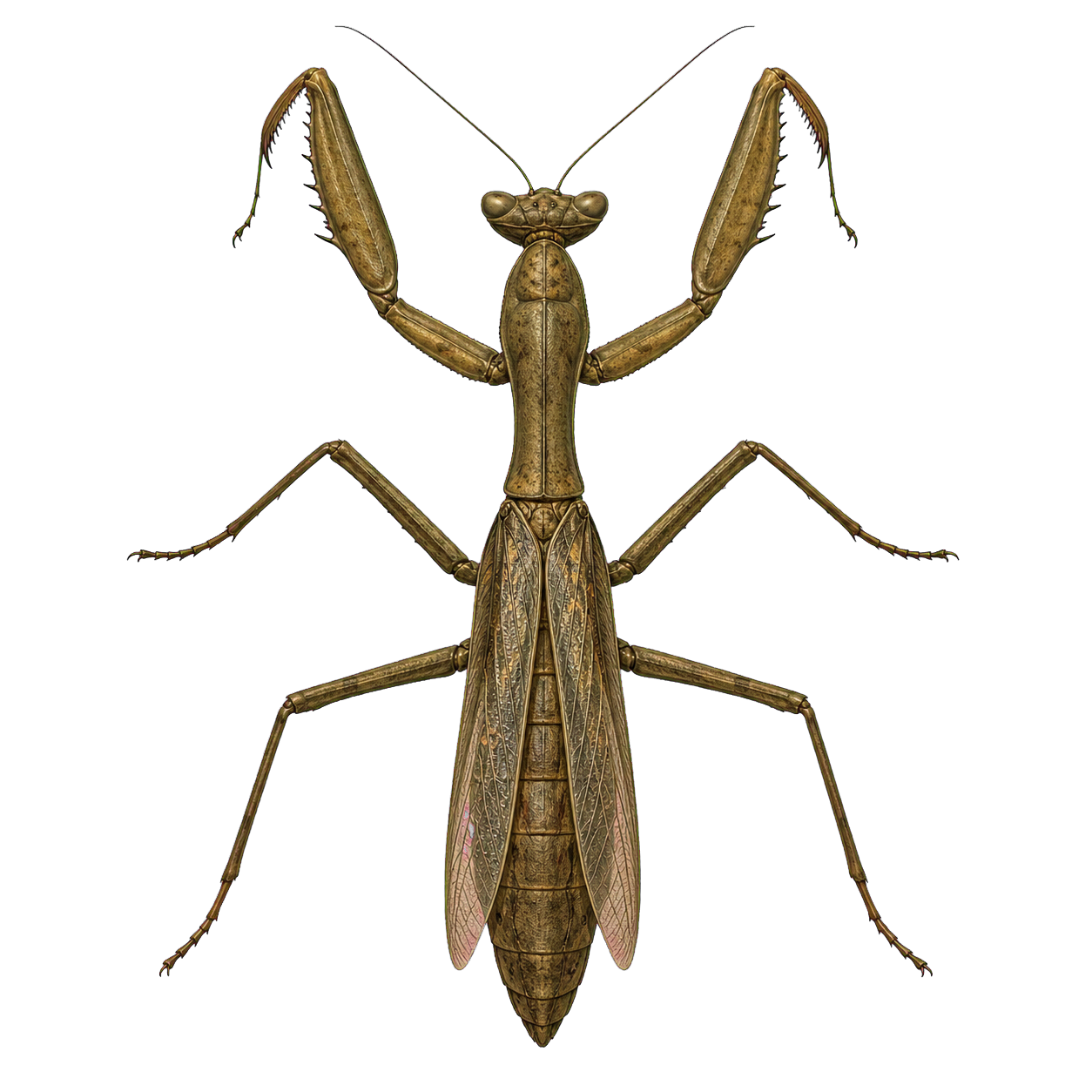 Giant Praying Mantis top-down encounter token