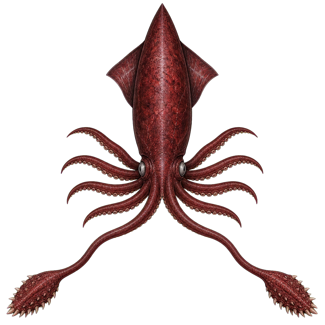 Giant Squid top-down encounter token