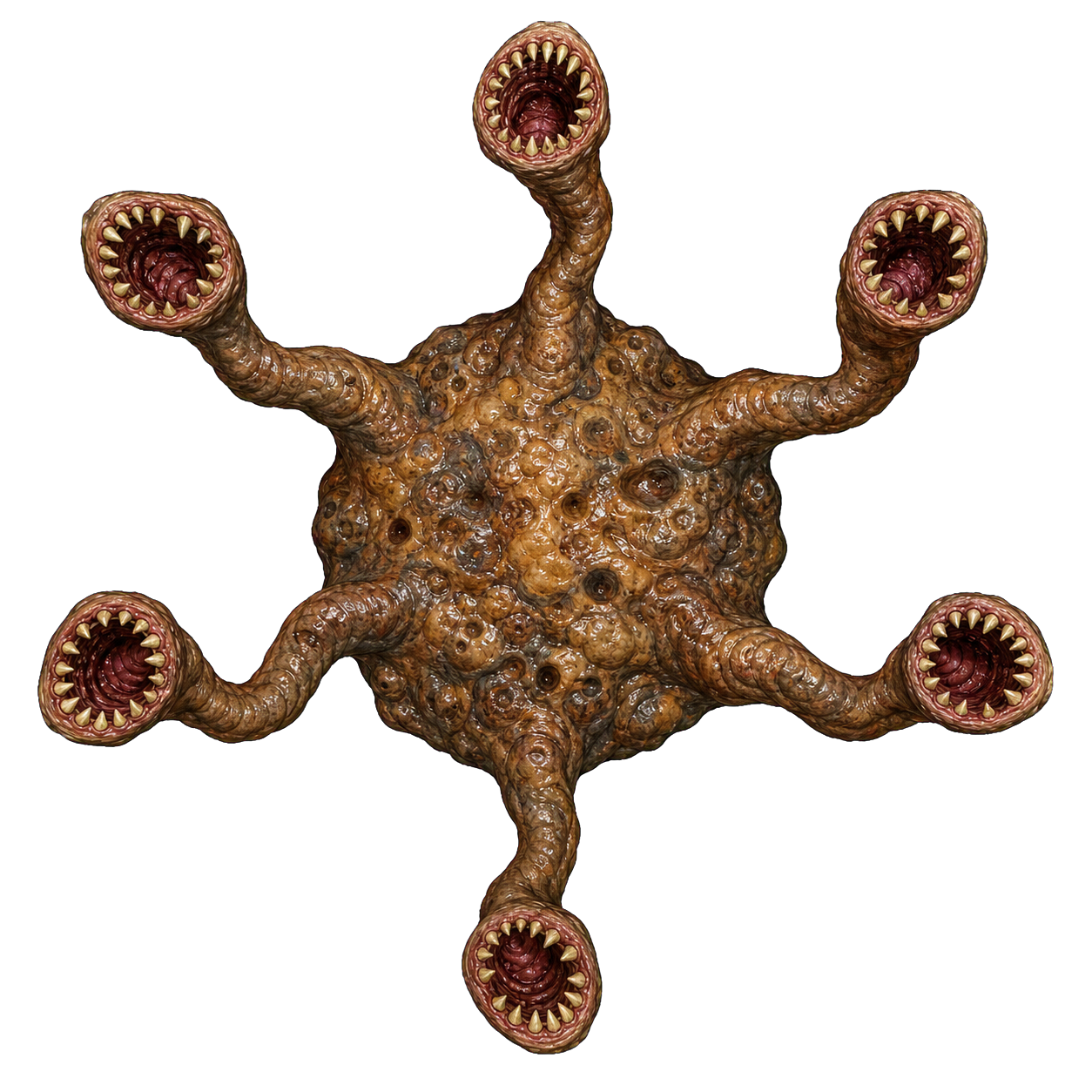 Gibbering Mouther top-down encounter token
