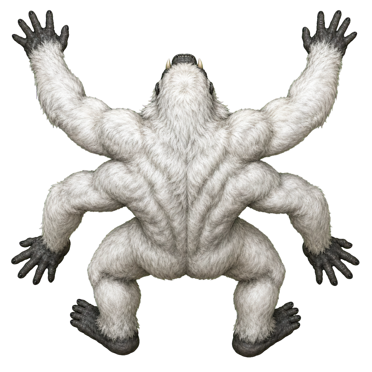 Girallon top-down encounter token