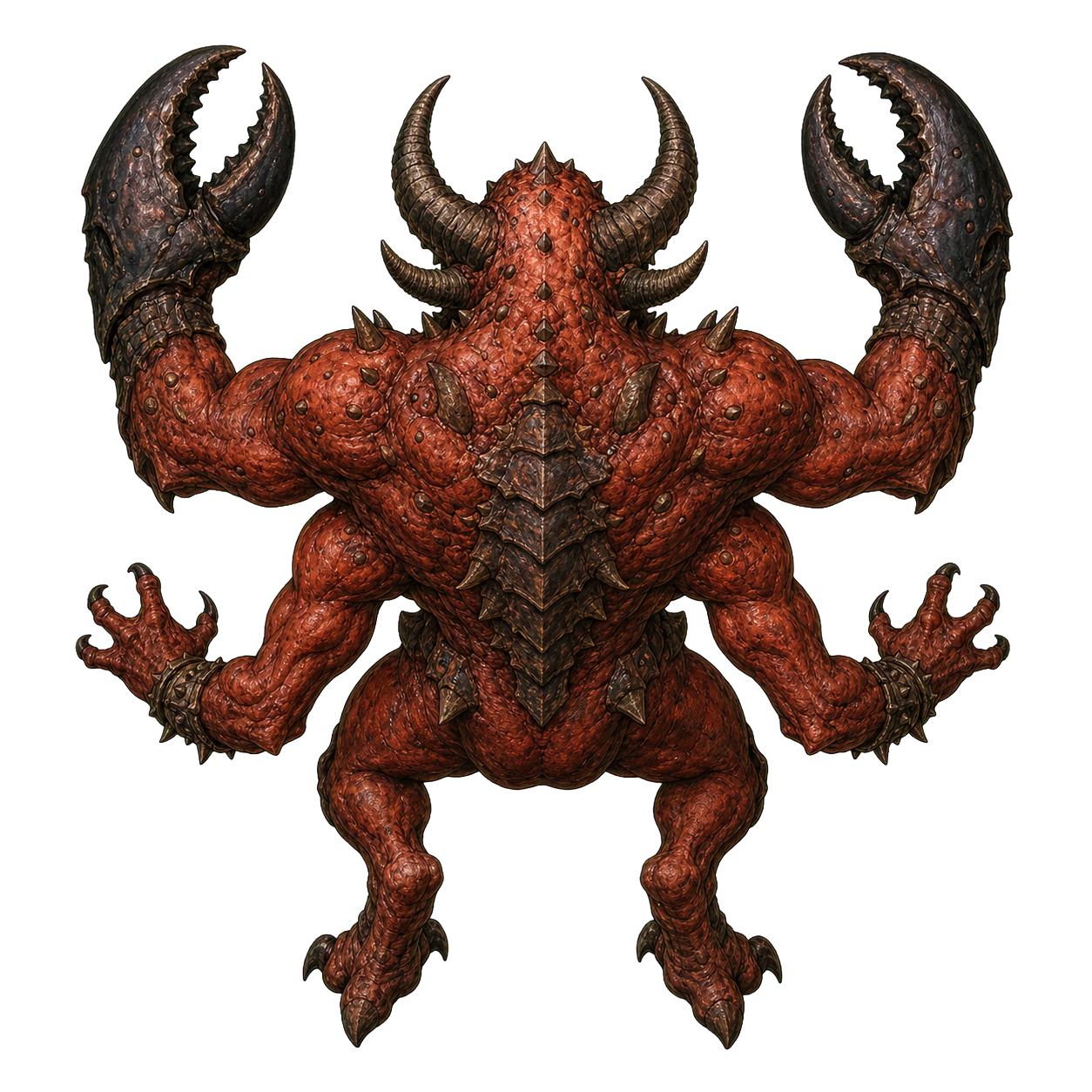 Glabrezu top-down encounter token