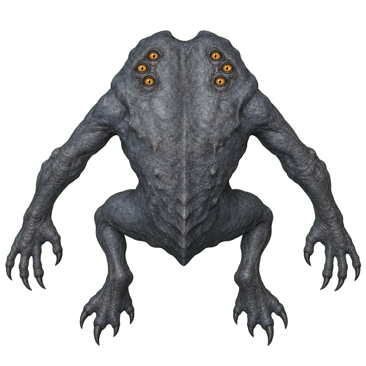 Gray Render top-down encounter token