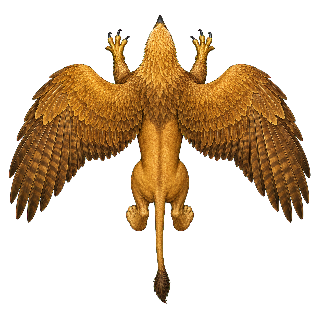 Griffon top-down encounter token