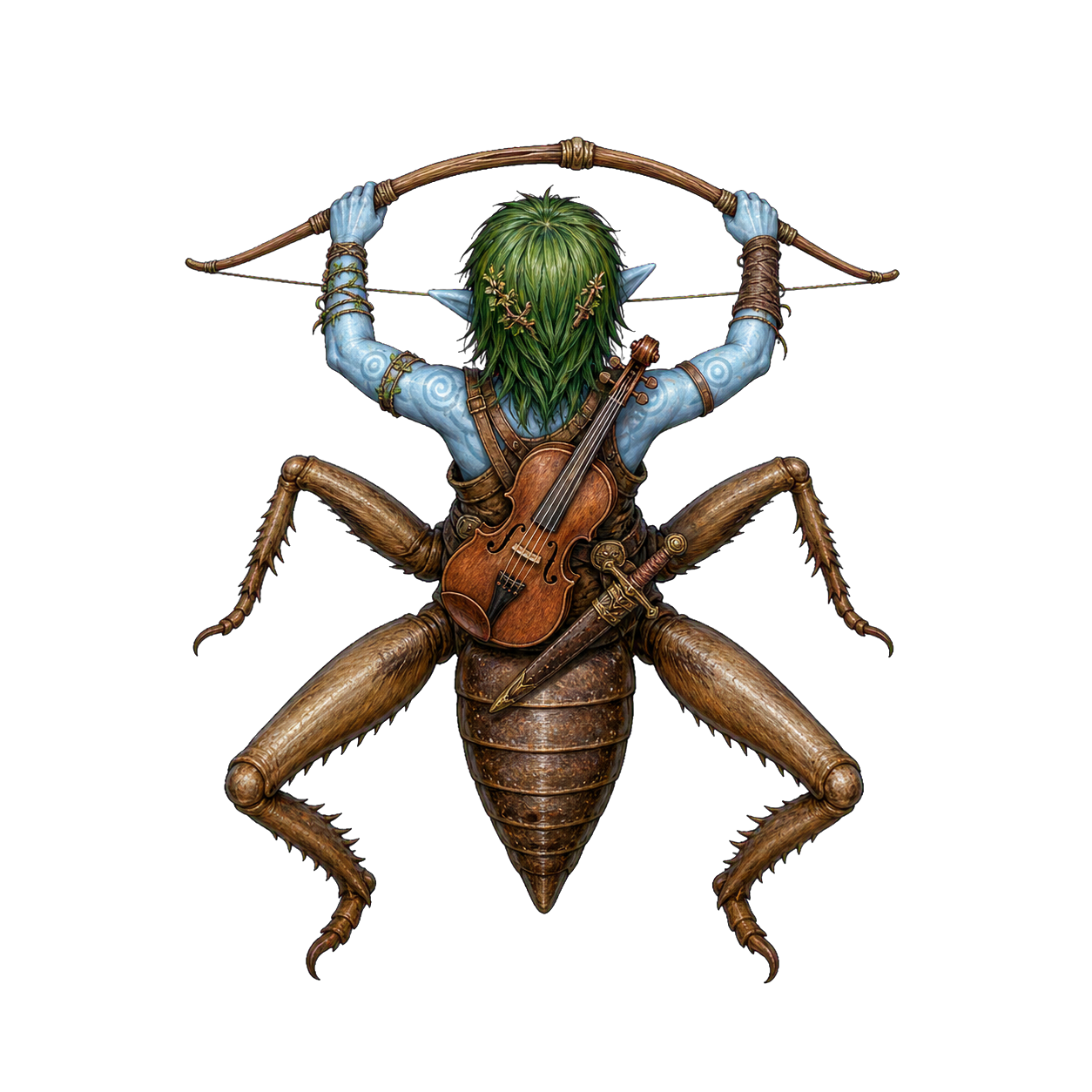 Grig top-down encounter token