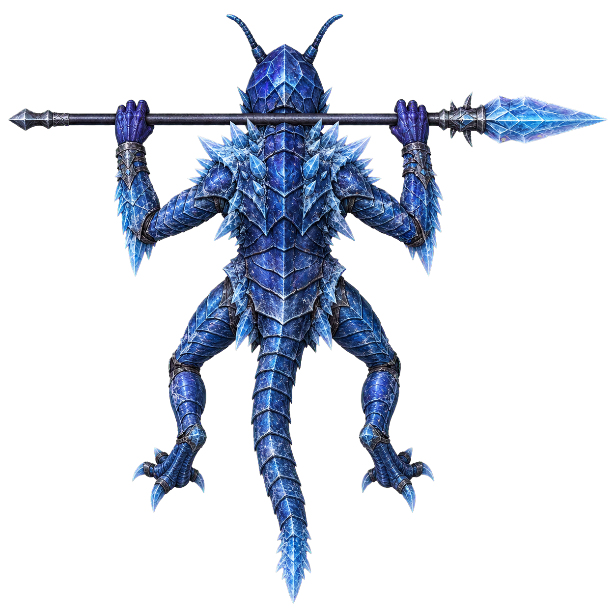 Ice Devil (Gelugon) top-down encounter token