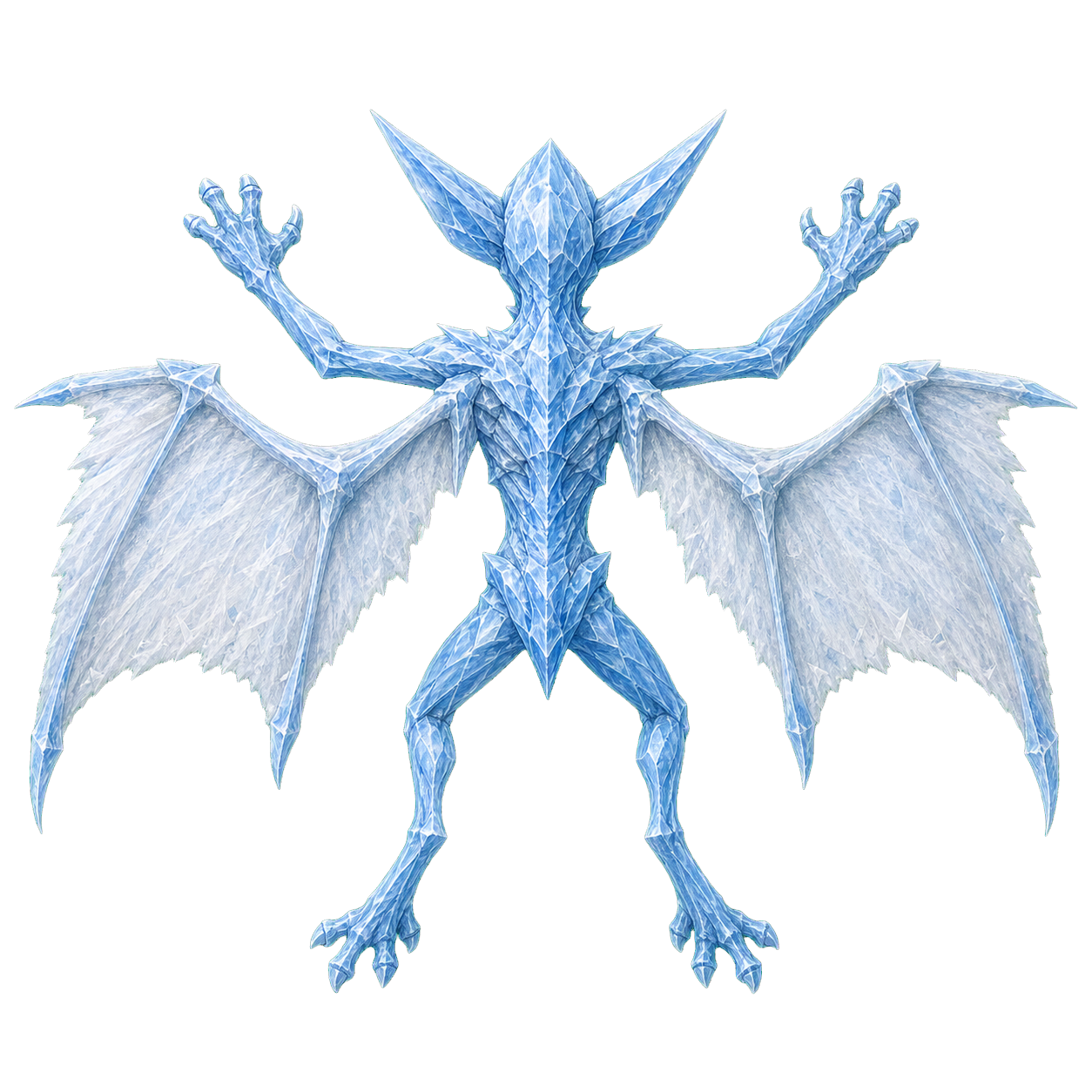 Ice Mephit top-down encounter token