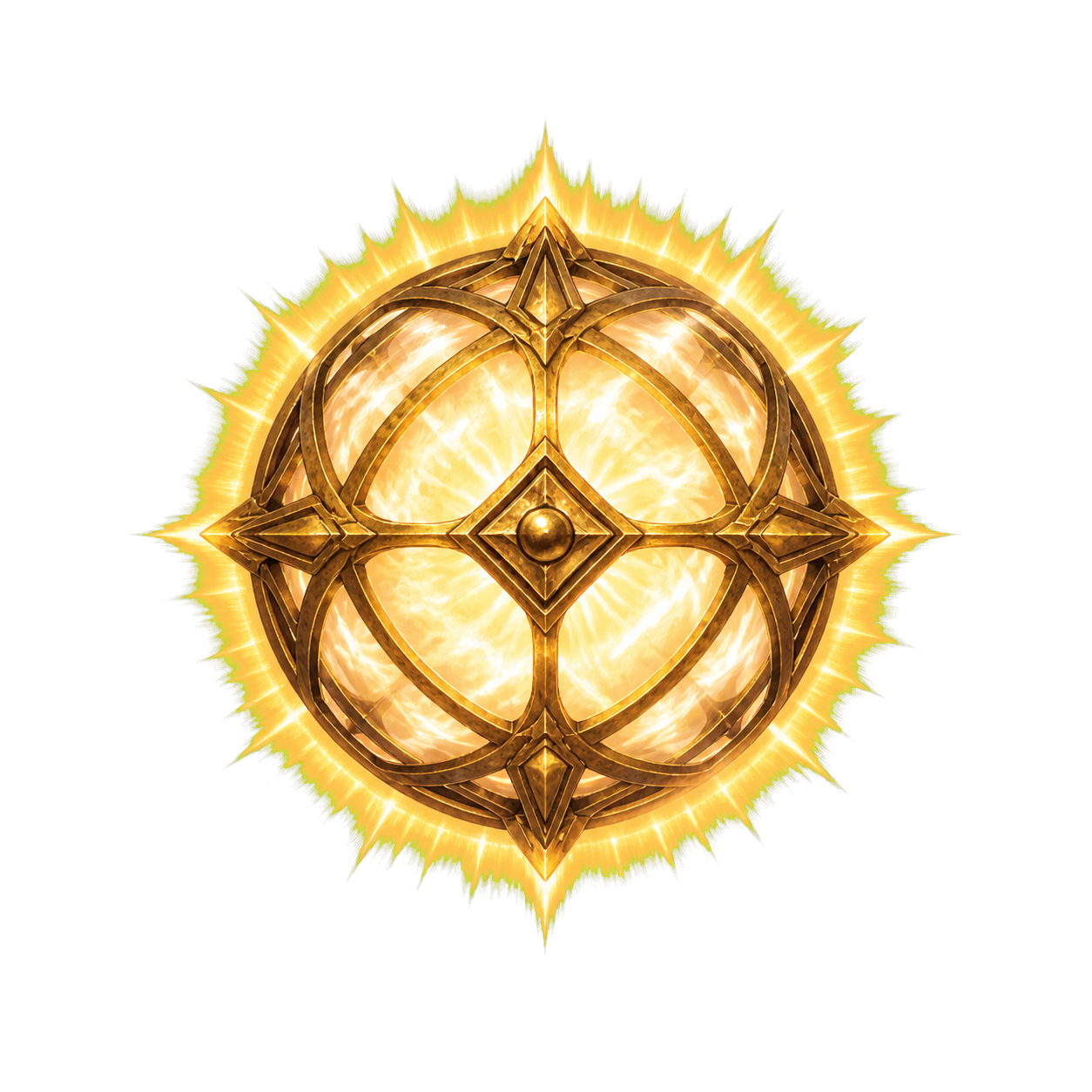 Lantern Archon top-down encounter token
