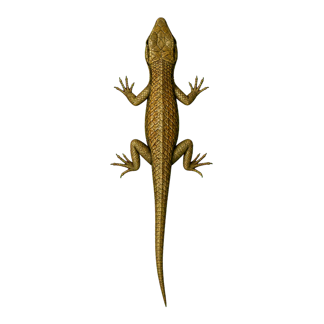 Lizard top-down encounter token