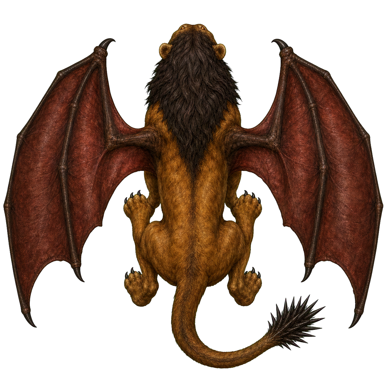 Manticore top-down encounter token