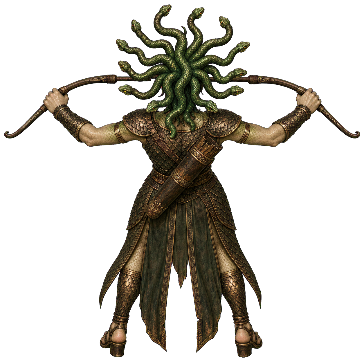 Medusa top-down encounter token