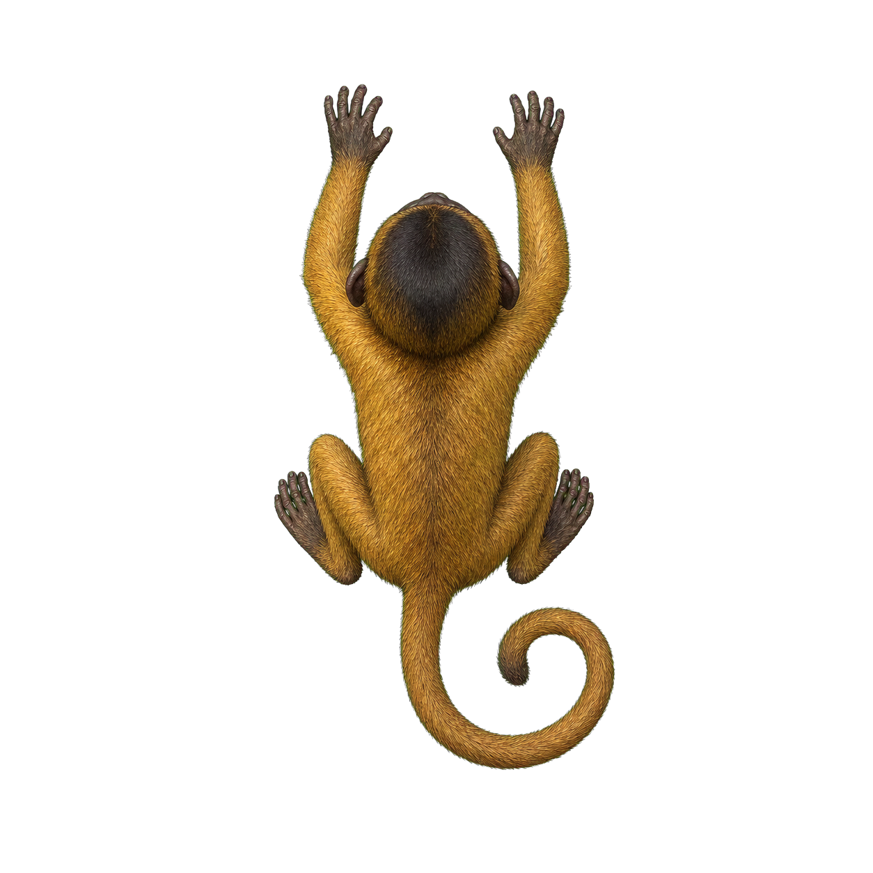 Monkey top-down encounter token