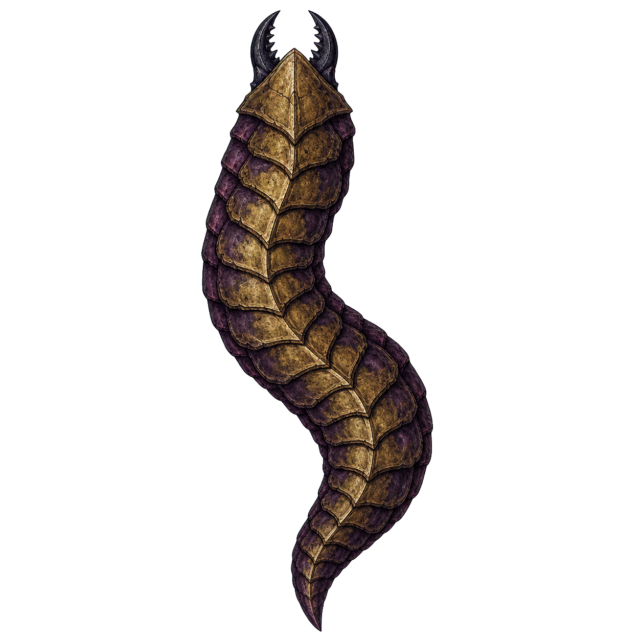 Monstrous Centipede (Gargantuan) top-down encounter token