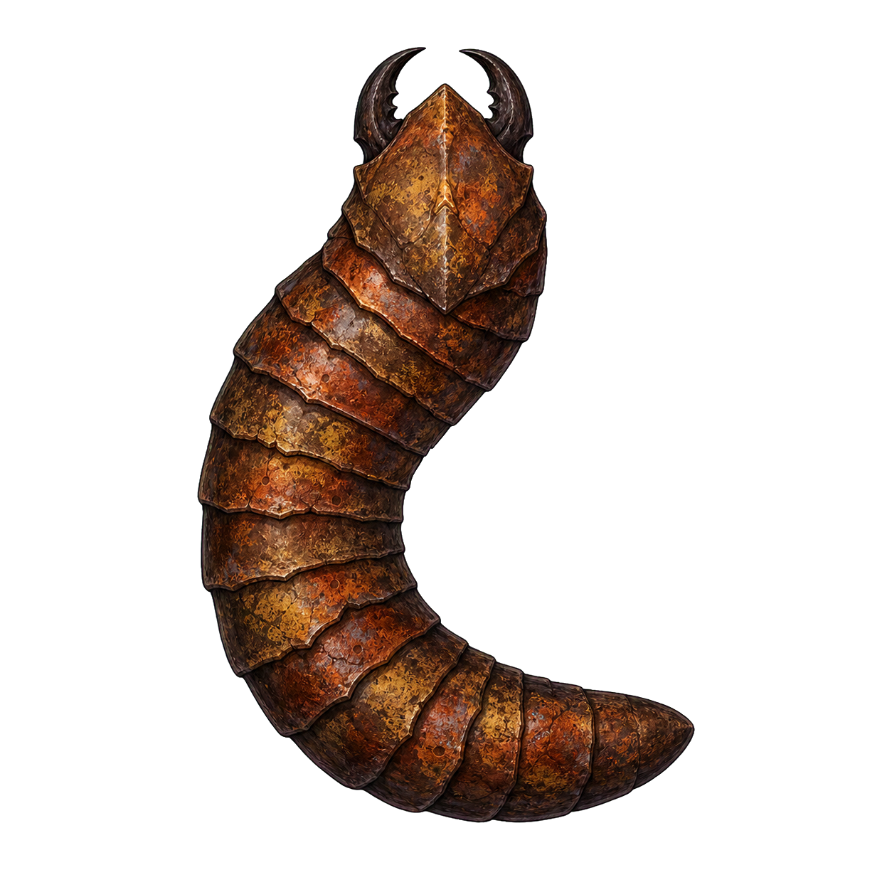 Monstrous Centipede (Small) top-down encounter token