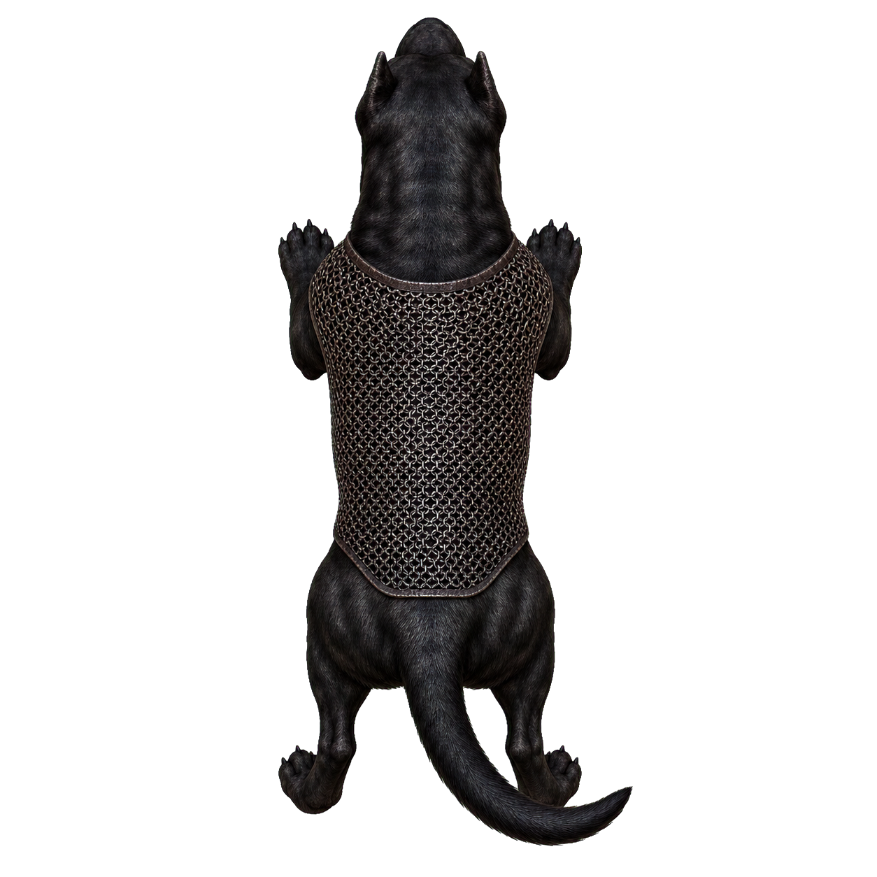 Nessian Warhound top-down encounter token
