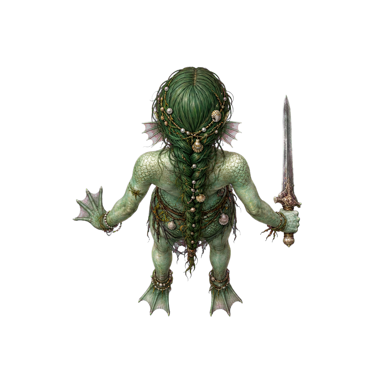 Nixie top-down encounter token