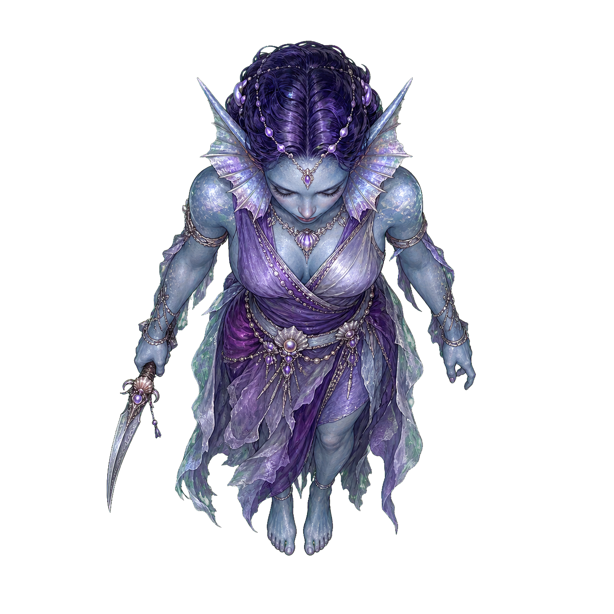 Nymph top-down encounter token