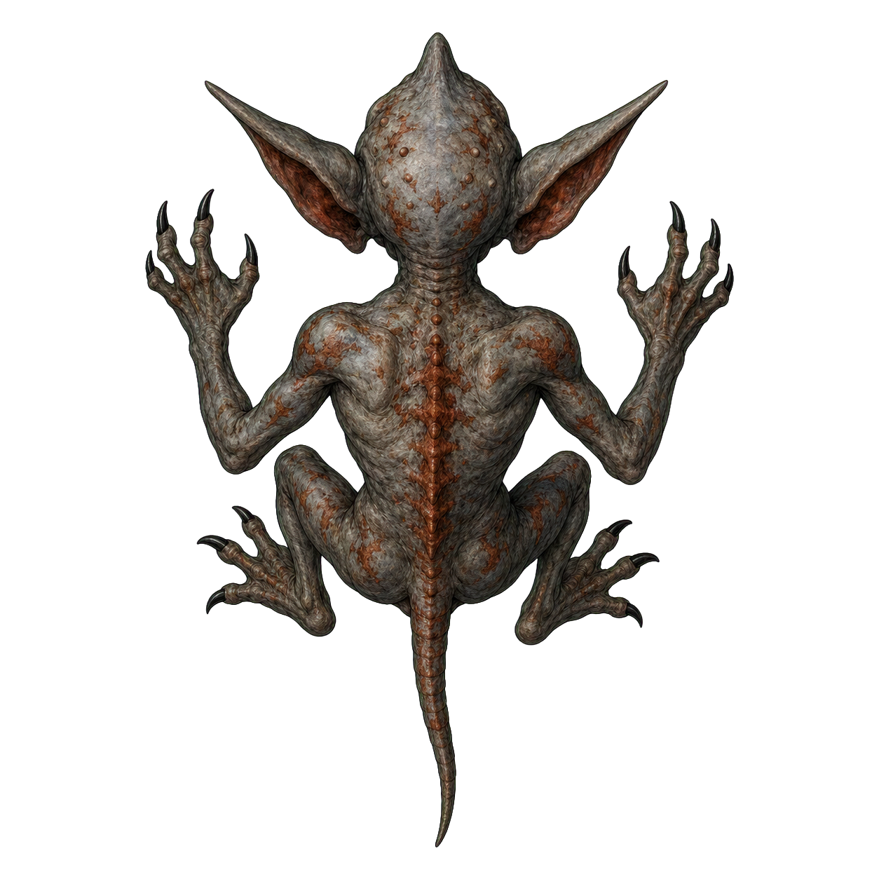 Quasit top-down encounter token