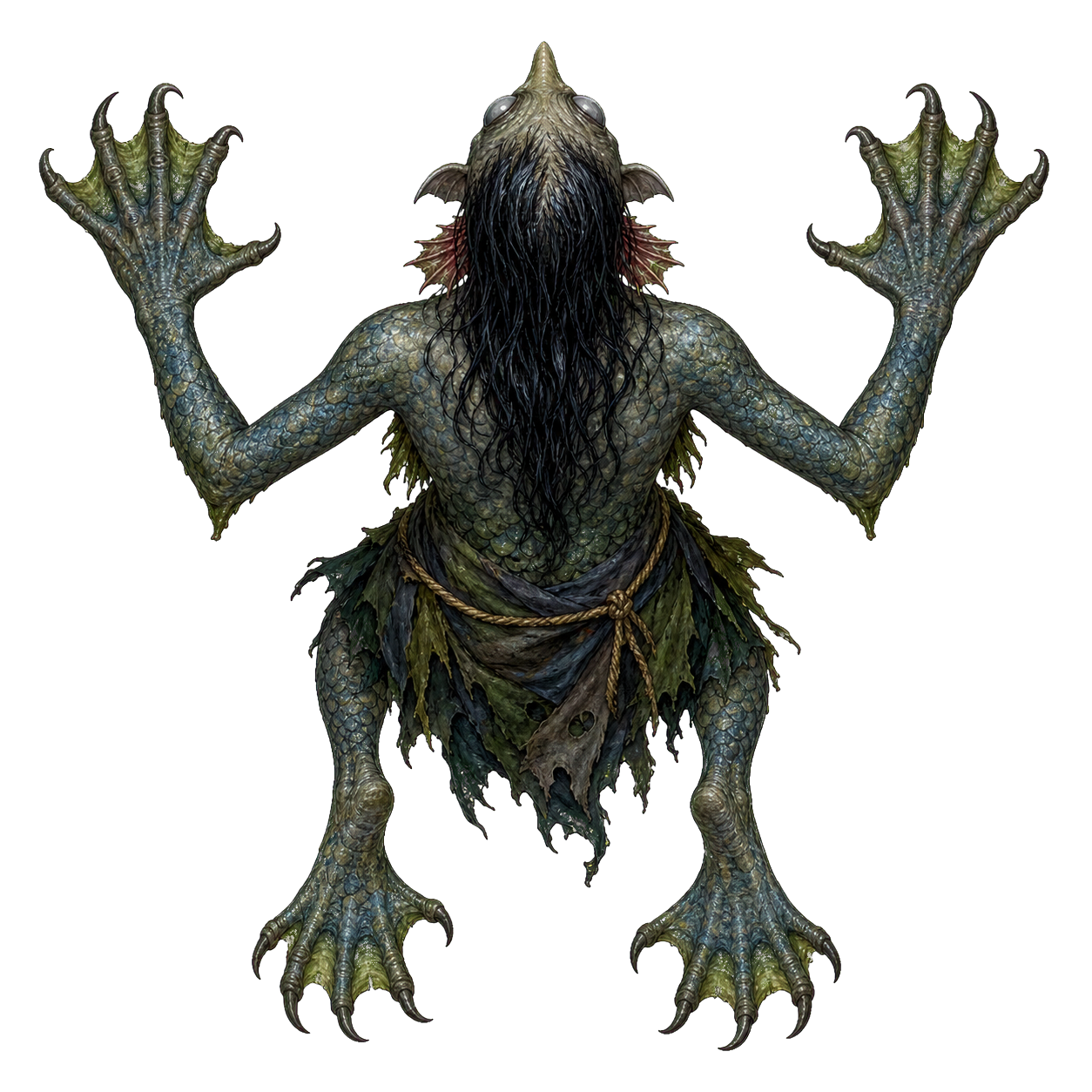 Sea Hag top-down encounter token