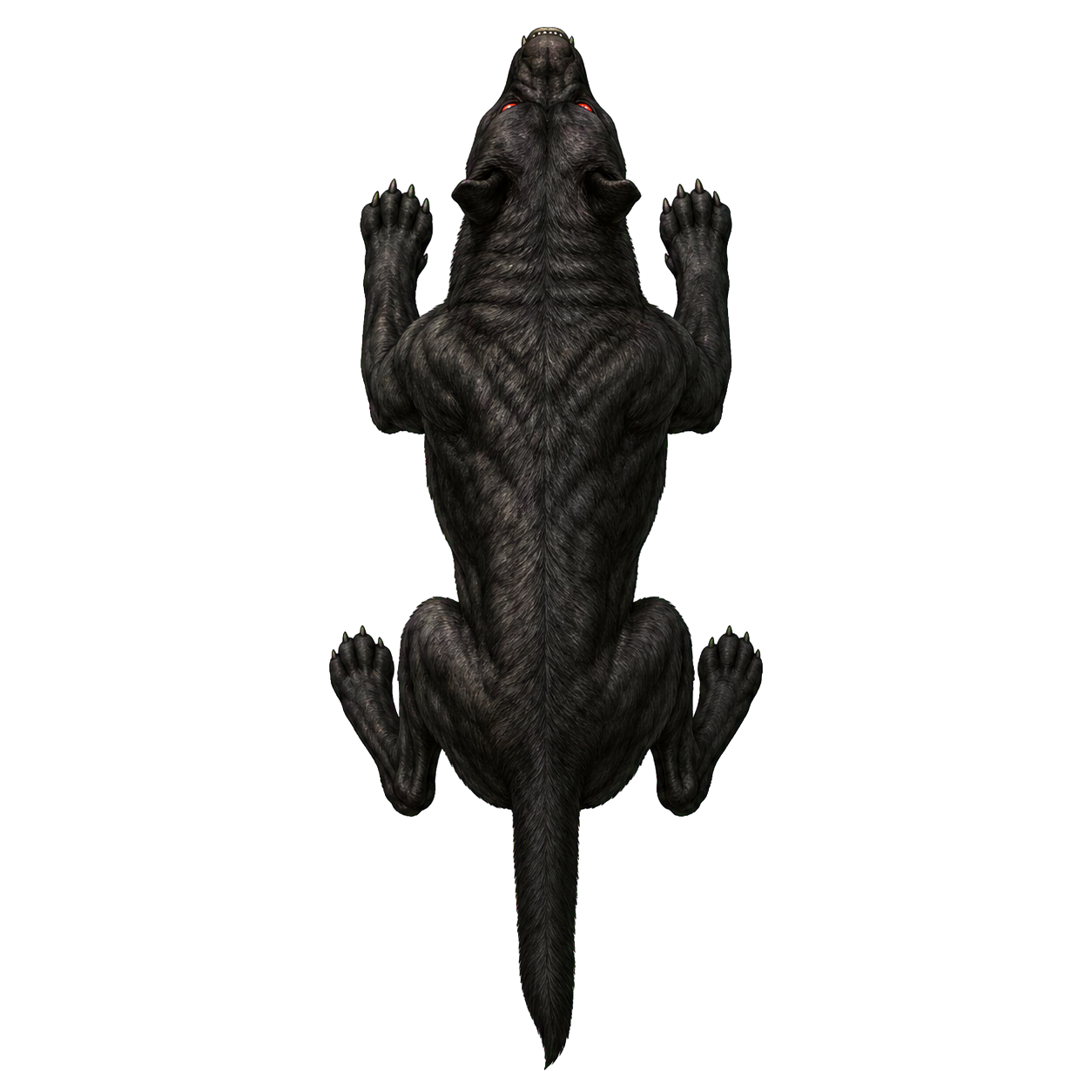 Shadow Mastiff top-down encounter token