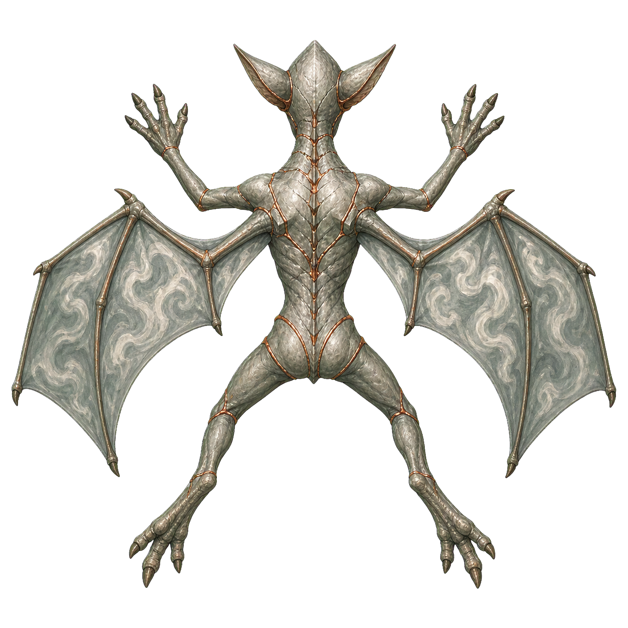 Steam Mephit top-down encounter token