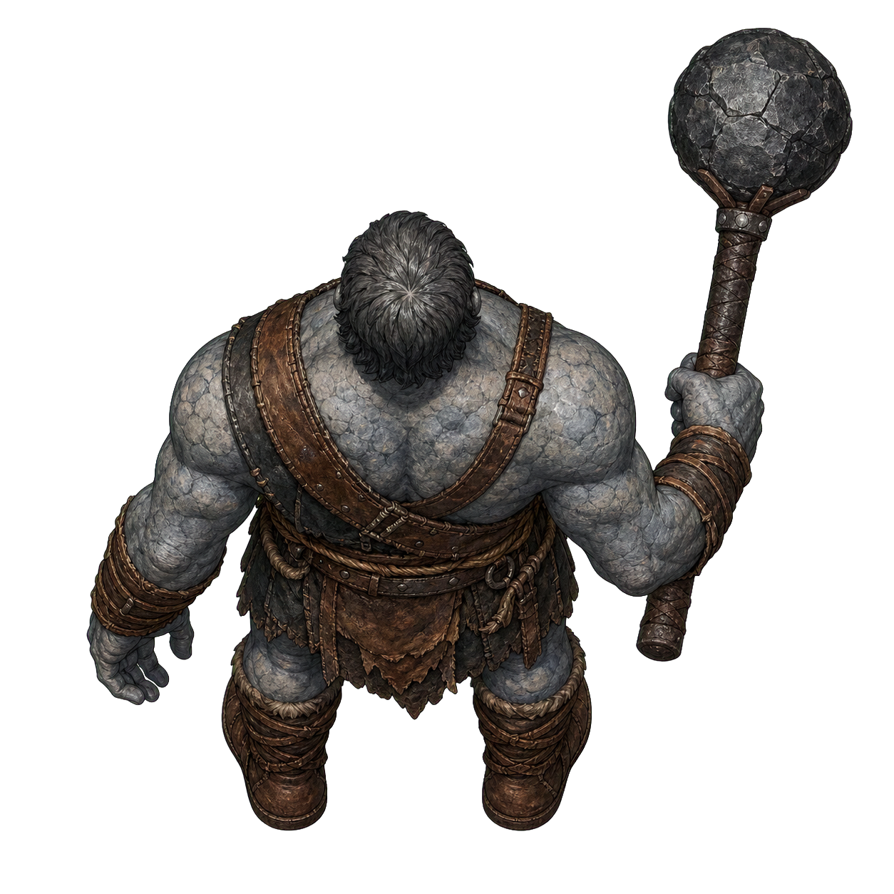 Stone Giant top-down encounter token