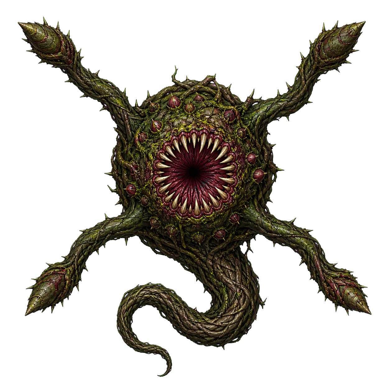 Tendriculos top-down encounter token