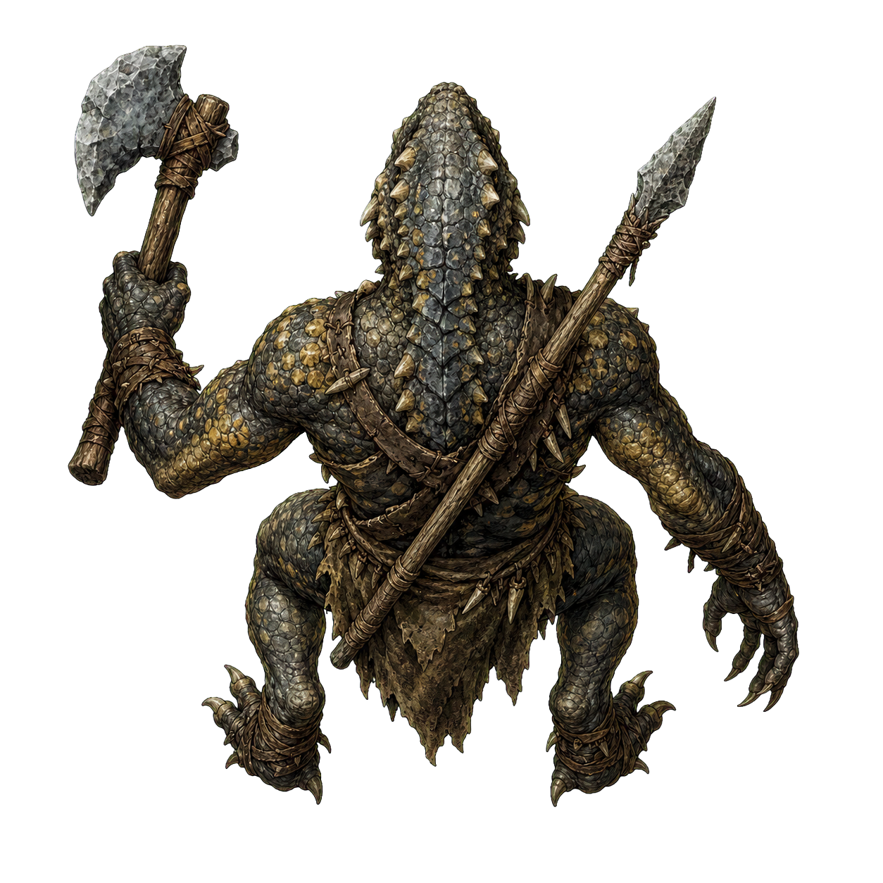 Troglodyte top-down encounter token