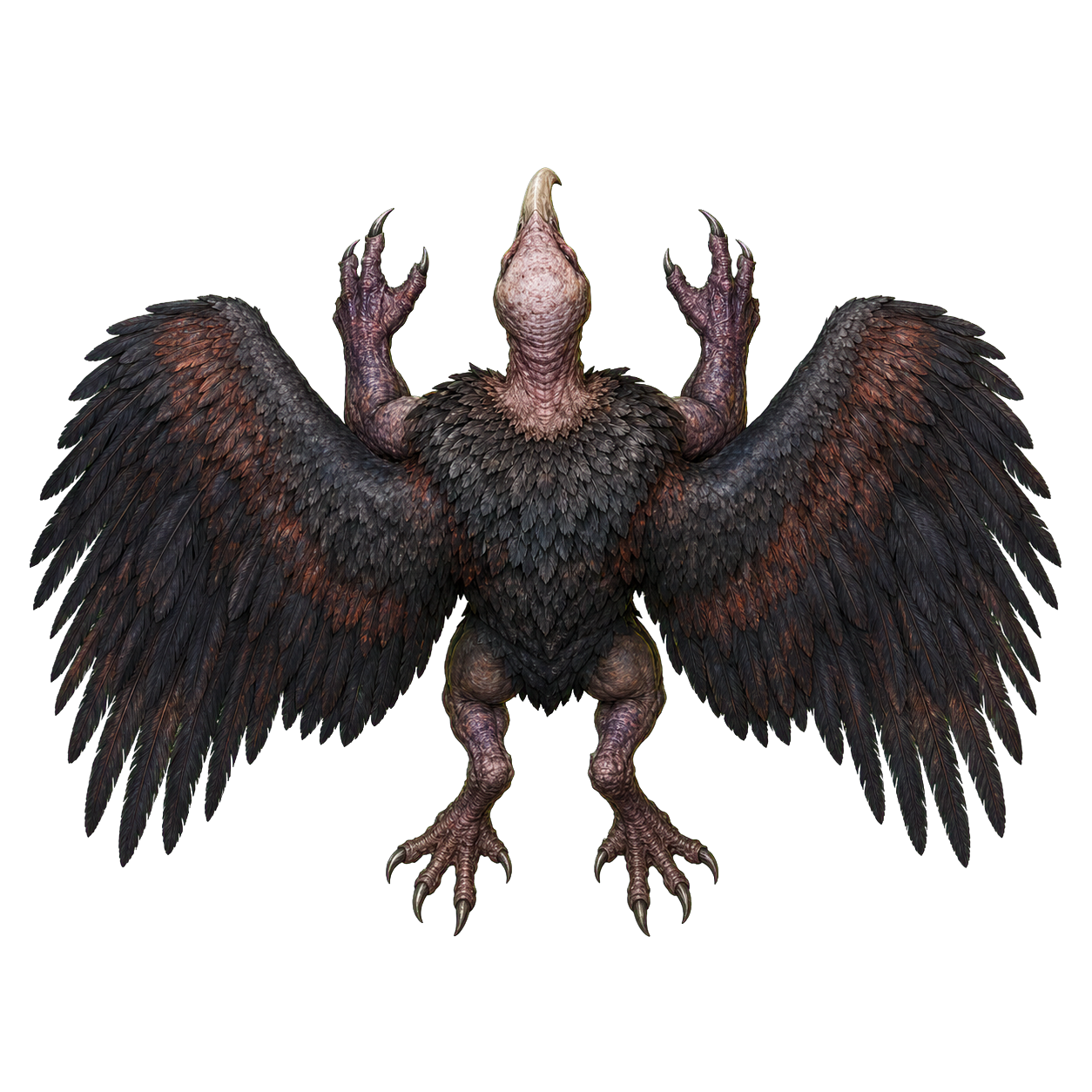 Vrock top-down encounter token