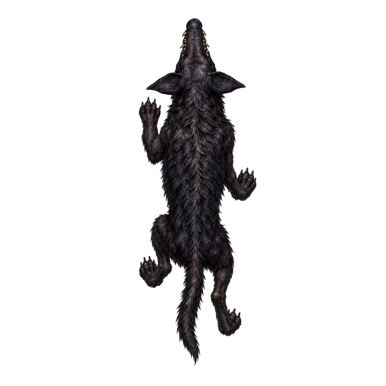Yeth Hound top-down encounter token