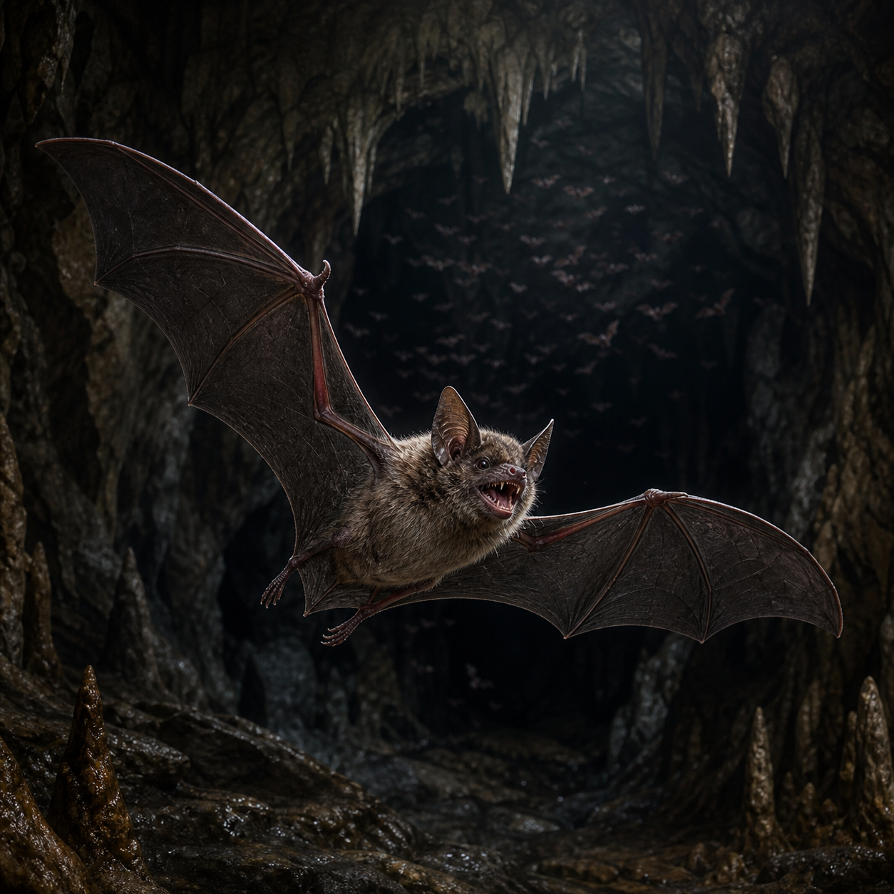 Bat bestiary portrait