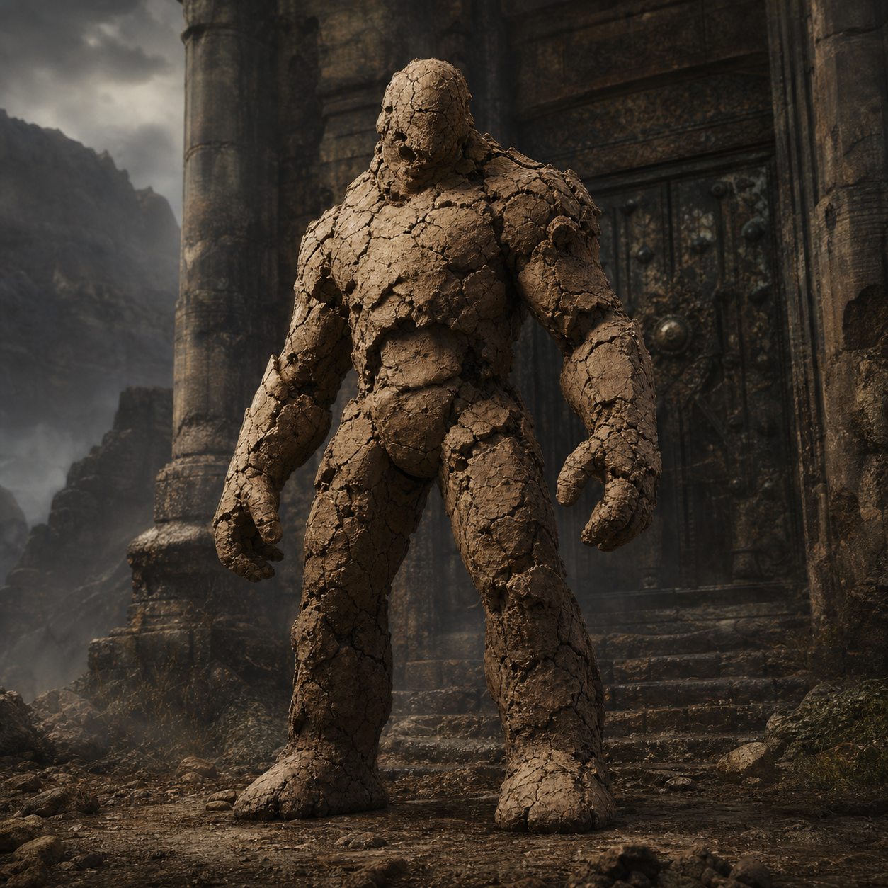 Clay Golem bestiary portrait