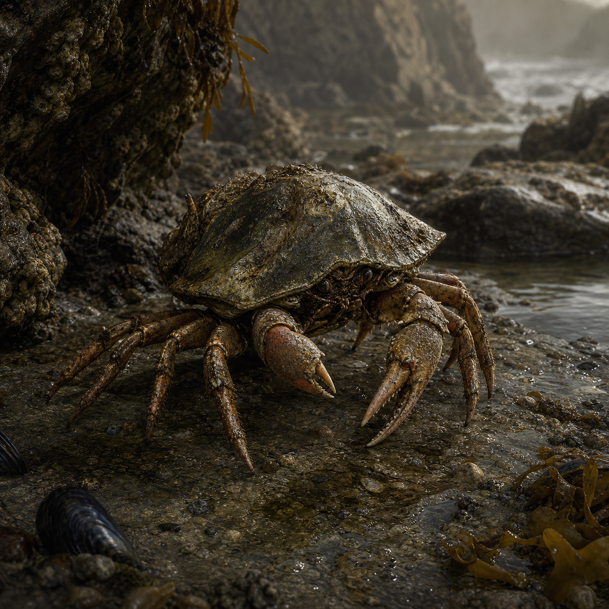 Crab bestiary portrait