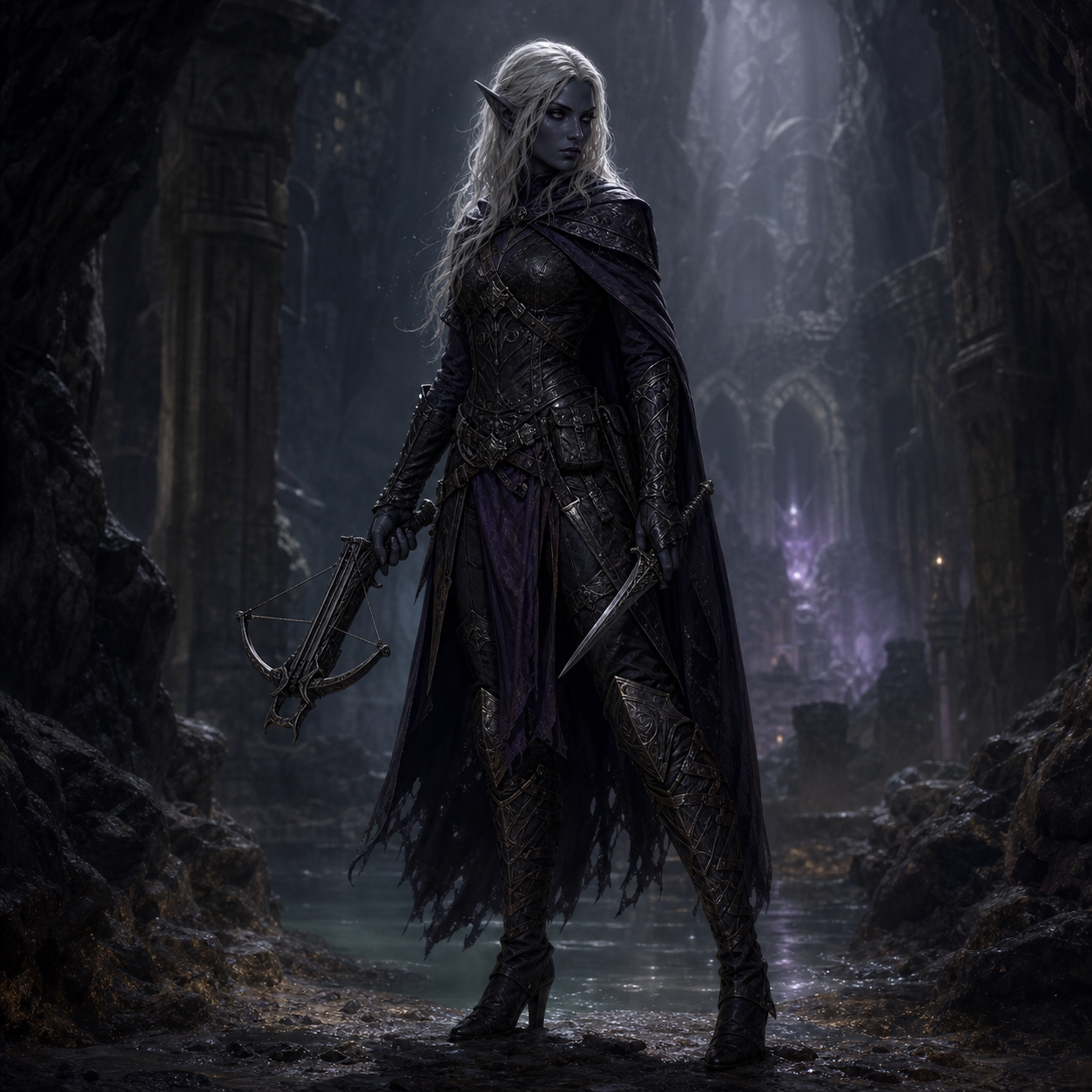 Drow bestiary portrait