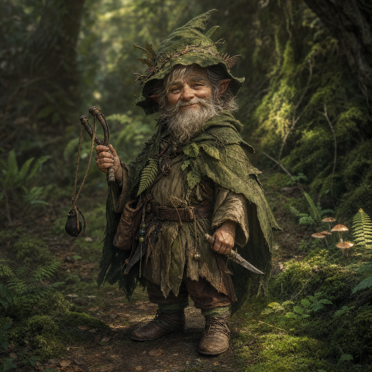 Forest Gnome bestiary portrait